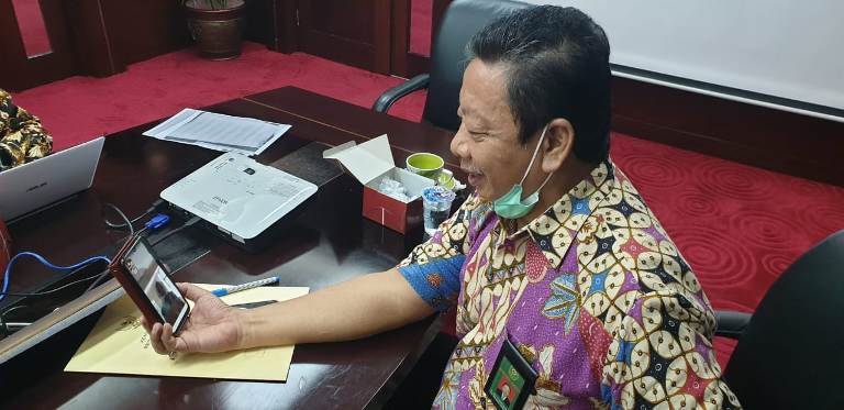 BADILAG Dirjen Badilag Lakukan Sidak Jarak Jauh